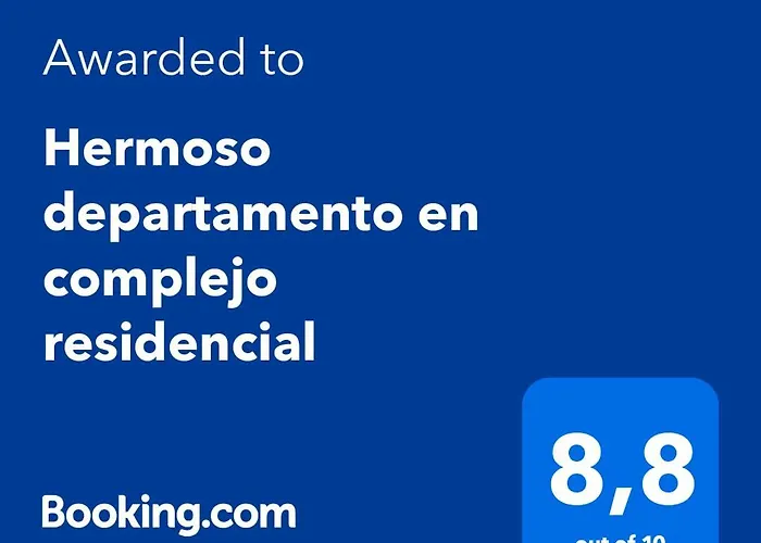 Hermoso Departamento En Complejo Residencial